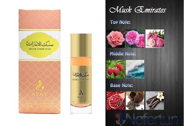 Ayat - MUSK EMIRATES, EDP 30ml, moteriški